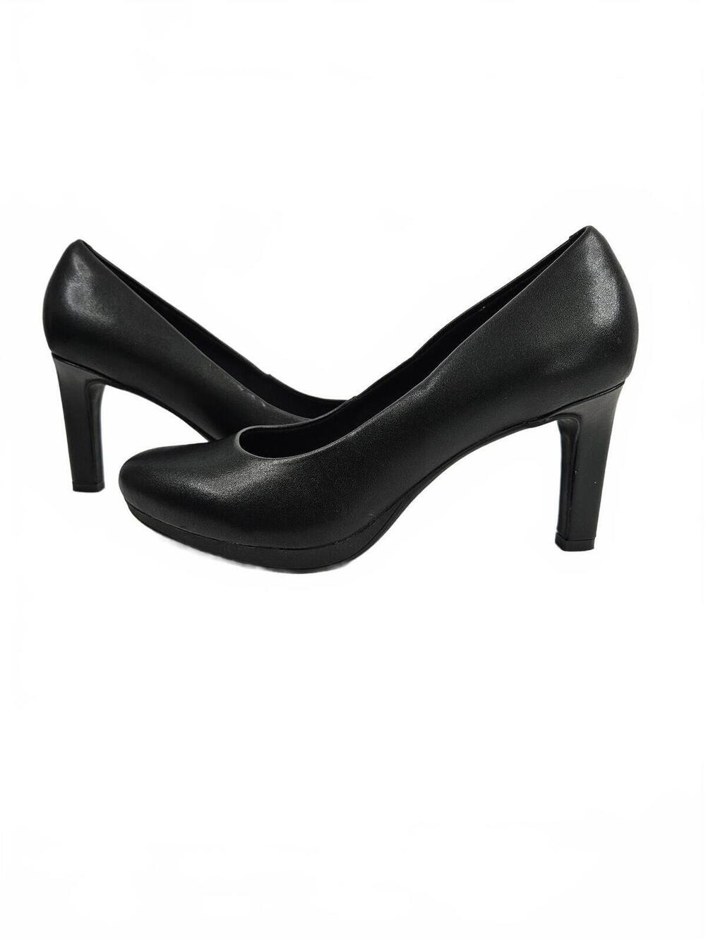 Clarks Ambyr Joy Black Classic High Heel Pumps Size 9M